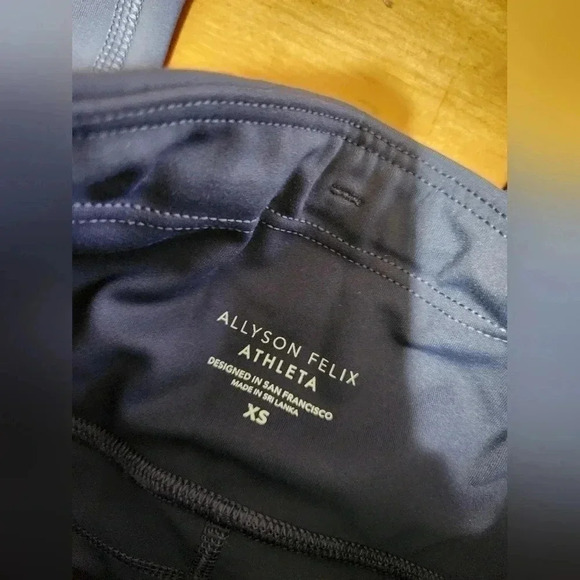 Athleta Allyson Felix Legend 7/8 Tight Leggings High Rise Xtra Small - Picture 5 of 6
